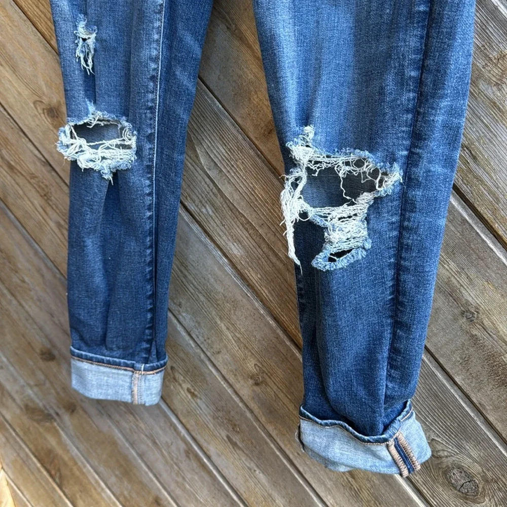 American Eagle Outfitters next level stretch curvy high rise jegging crop 8 tall - Picture 3 of 8